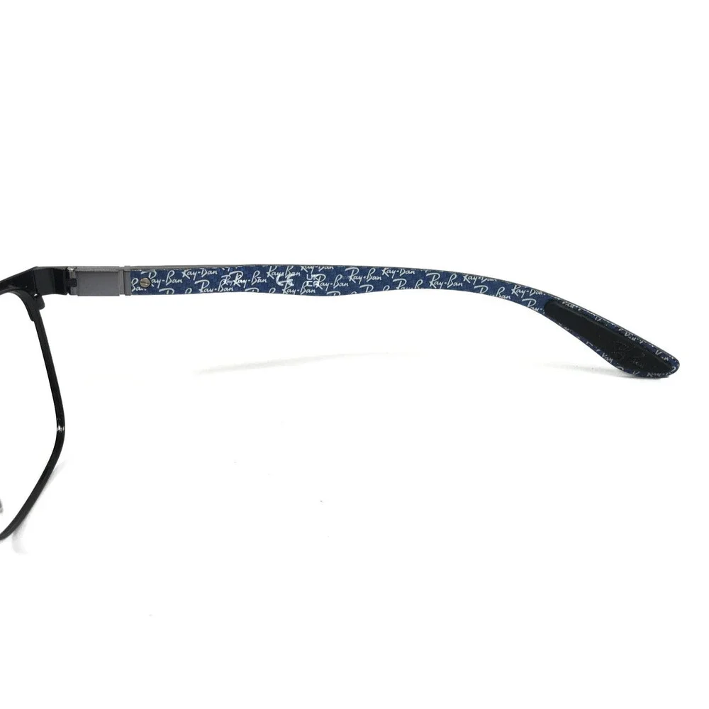Ray-Ban Eyeglasses Frames RB8421 2904 Black Blue Carbon Fiber Square 54-19-145